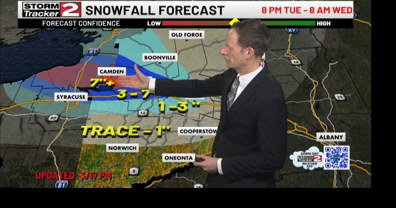 Evening Forecast: Lake Effect Snow | Video | wktv.com