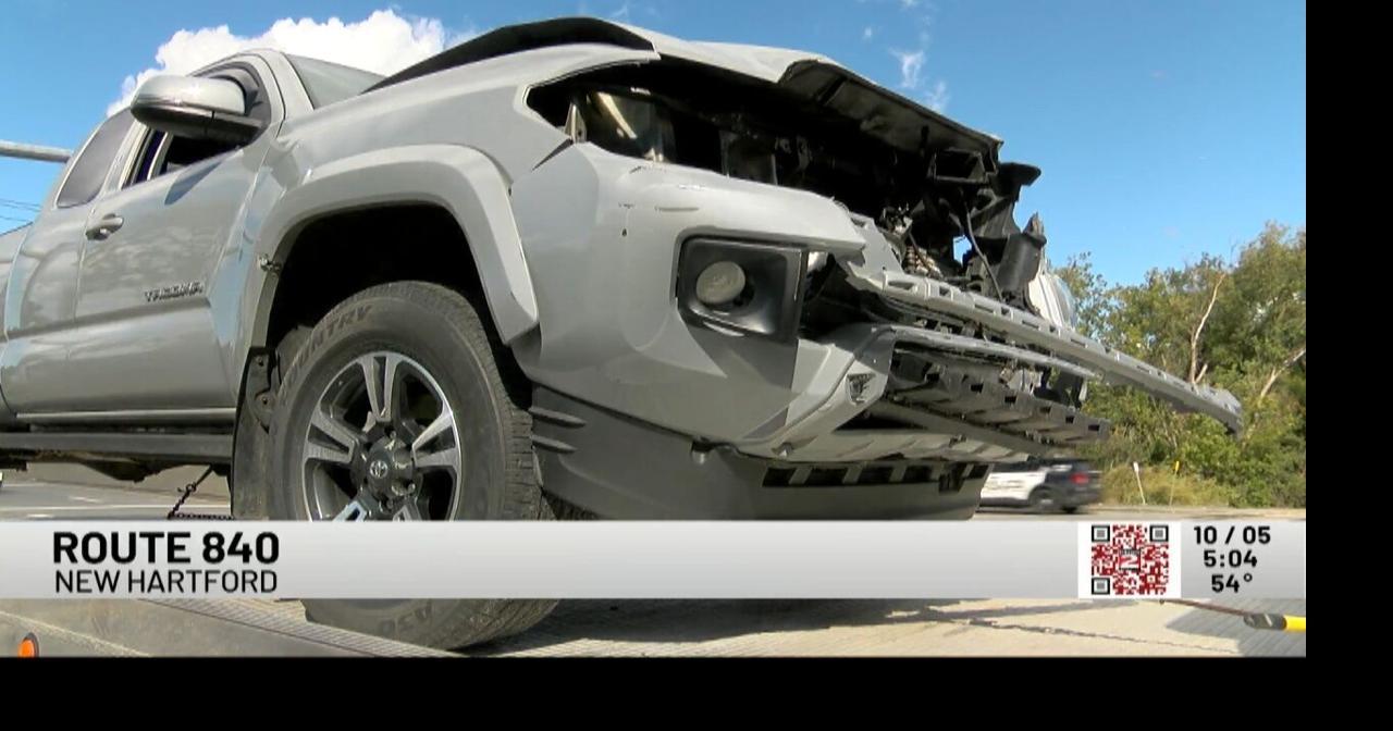 UPDATED: No Injuries Reported in New Hartford Accident Involving Truck ...