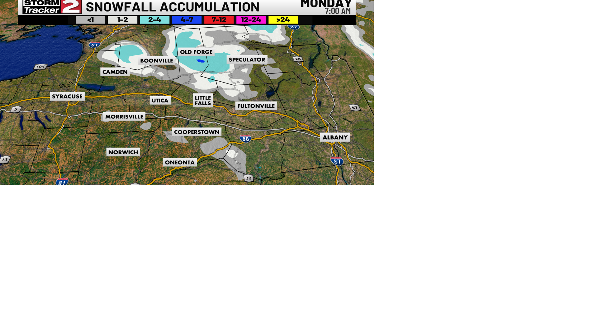 Calm Conditions Continue Tonight, A Mix of Rain and Snow Sunday ...
