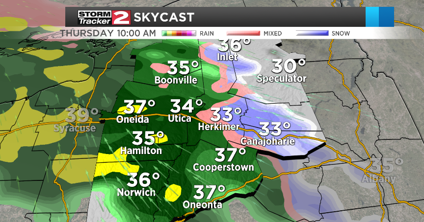 A cold rain returns Thursday | Weather | wktv.com