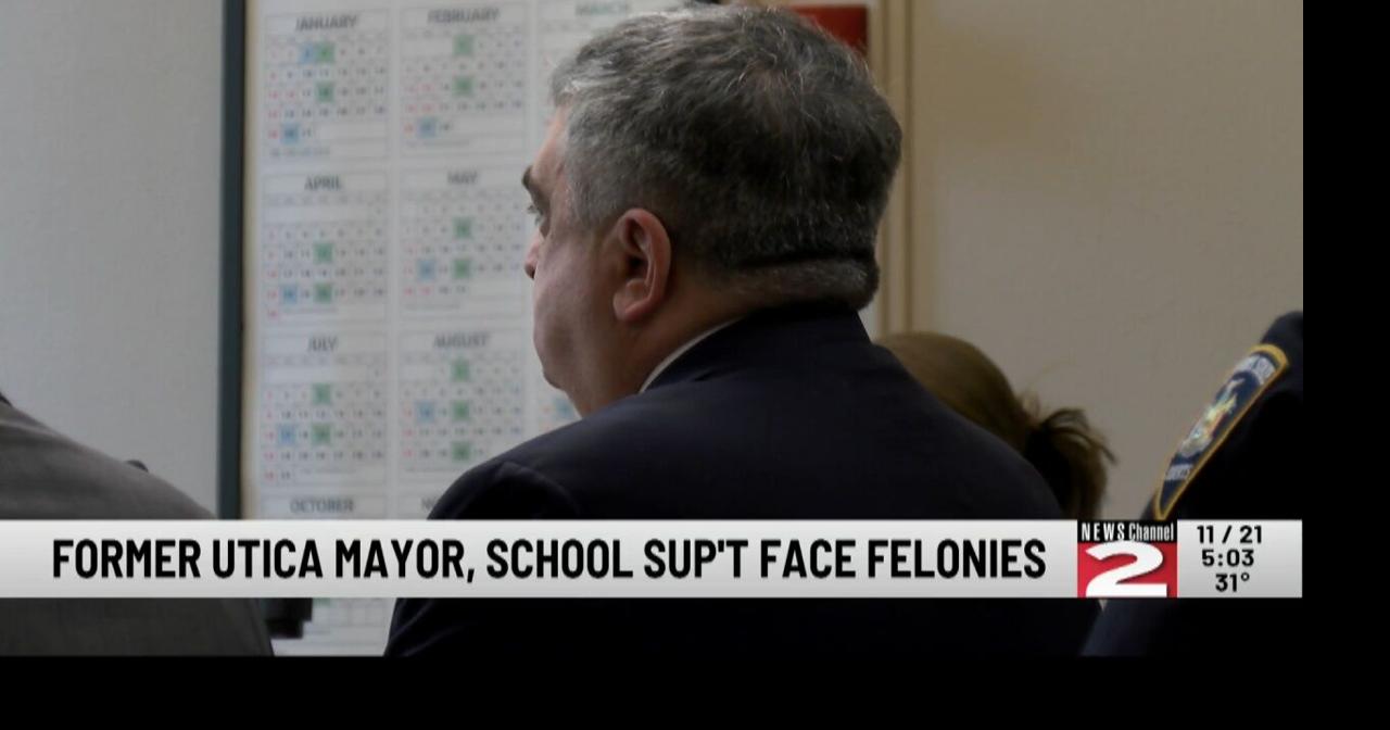 Former Utica School Superintendent and Former Utica Mayor in Court