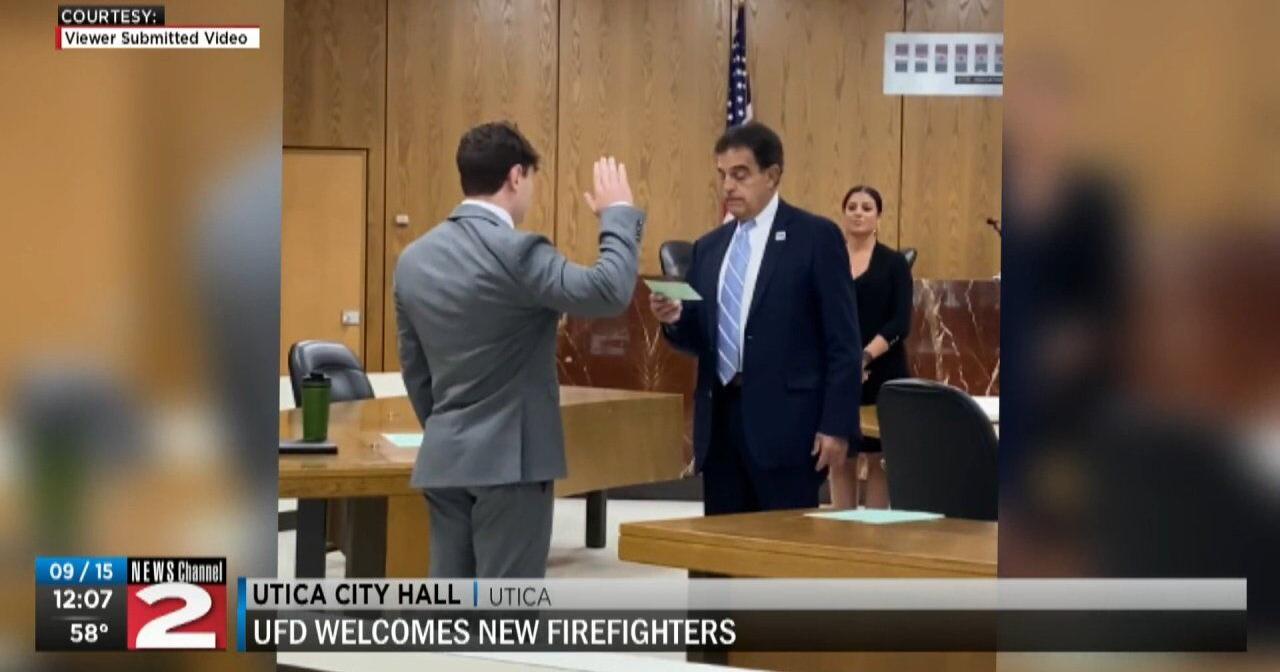 Utica Fire Department welcomes 5 new members - Vimarsana News
