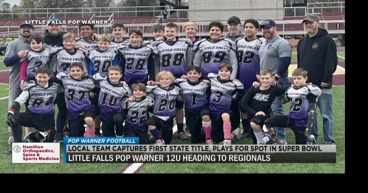 Little Falls 12U Pop Warner football team heading to regionals in New