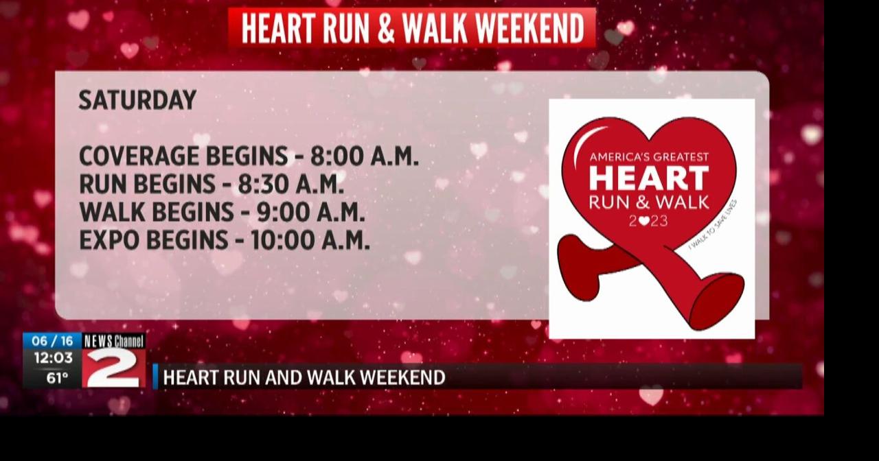 America's Greatest Heart Run & Walk on Saturday News