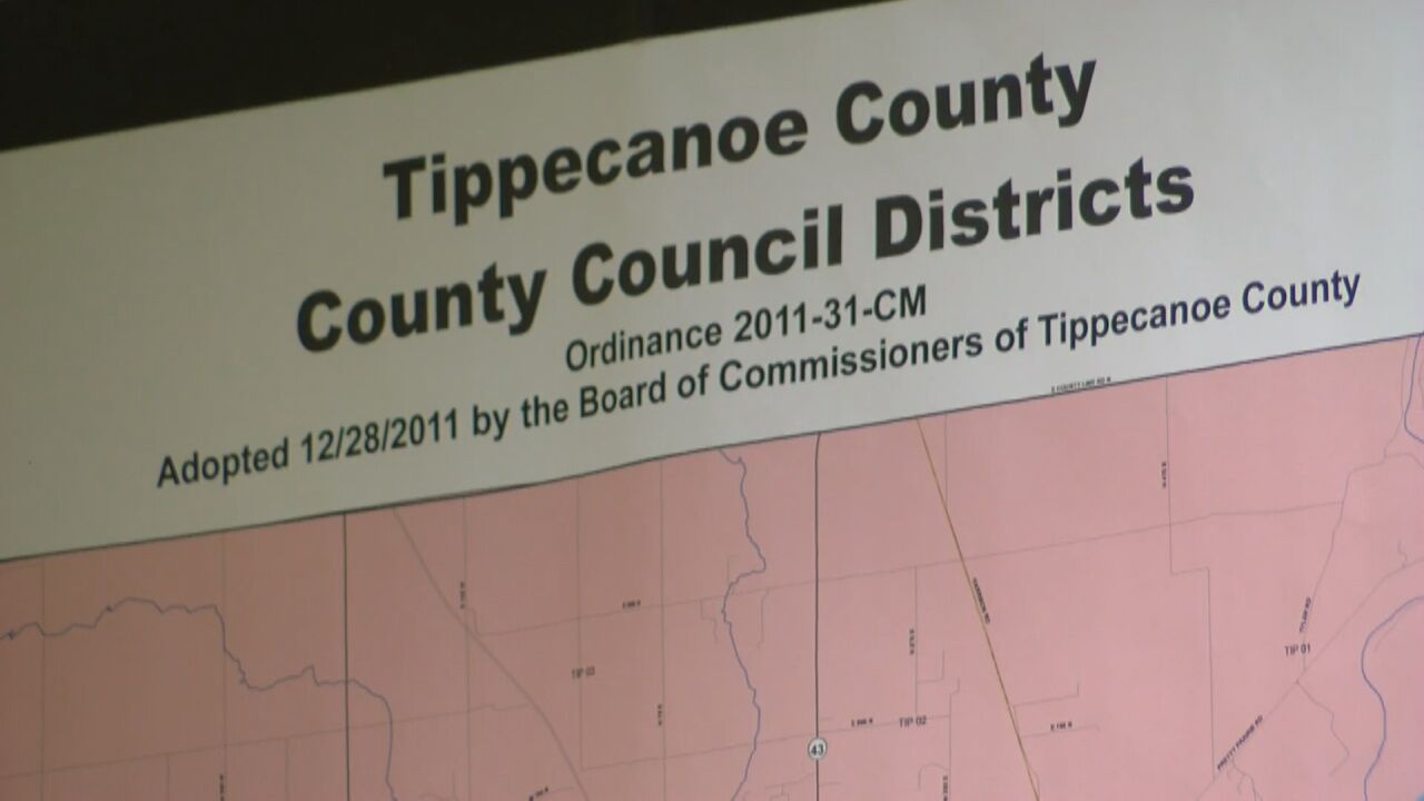 Tippecanoe County Council, Commissioners districts redrawn | Local |  wlfi.com