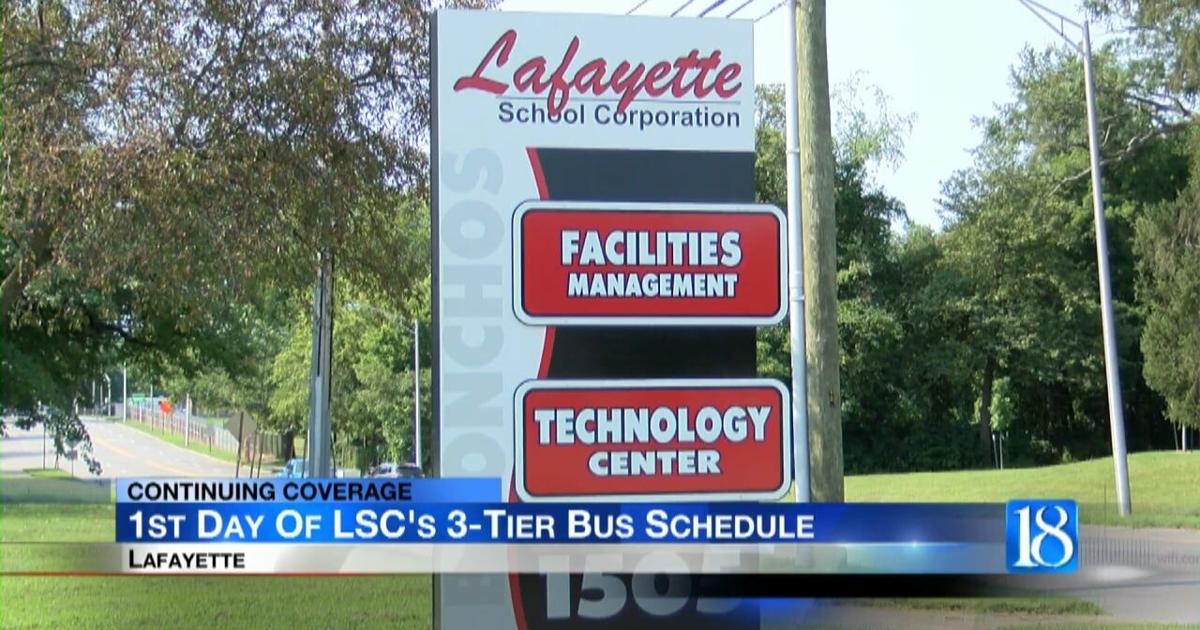 1st Day Of LSC's 3-Tier Bus Schedule | Video | wlfi.com 1st-day-of-lsc-s-3-tier-bus-schedule-video-wlfi-com
