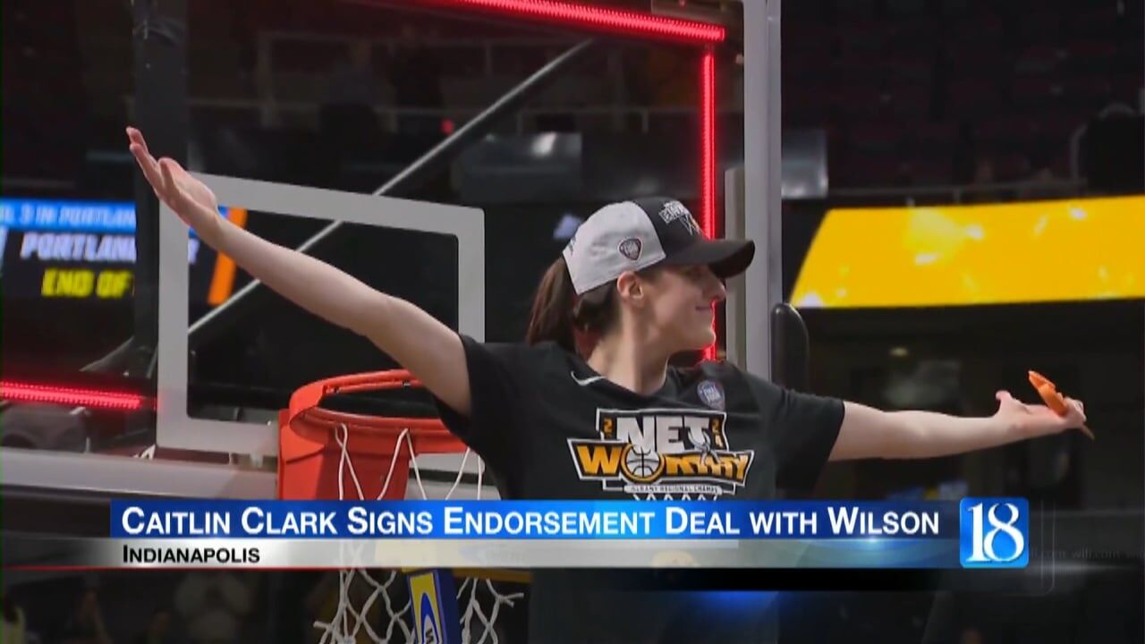 Caitlin Clark Signs Endorsement Deal With Wilson | Video | Wlfi.com