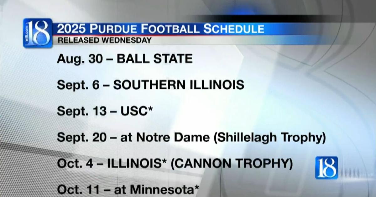 Purdue Football Schedule 2025 Purdue Football Schedule 2025