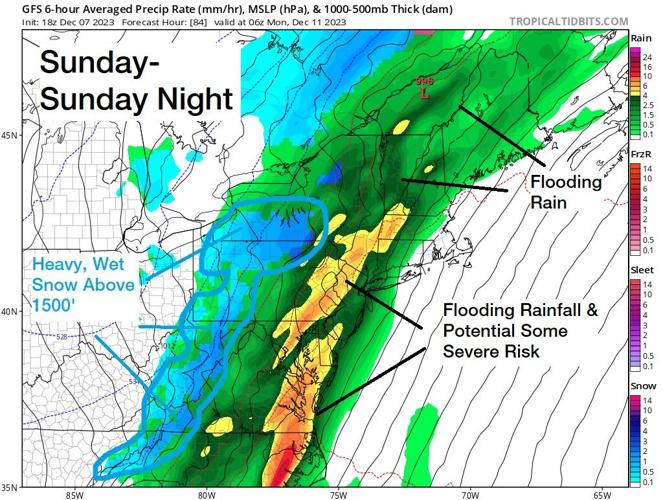 December 7, 6 PM Weather Forecast Update-Forecasting & Analysis with ...