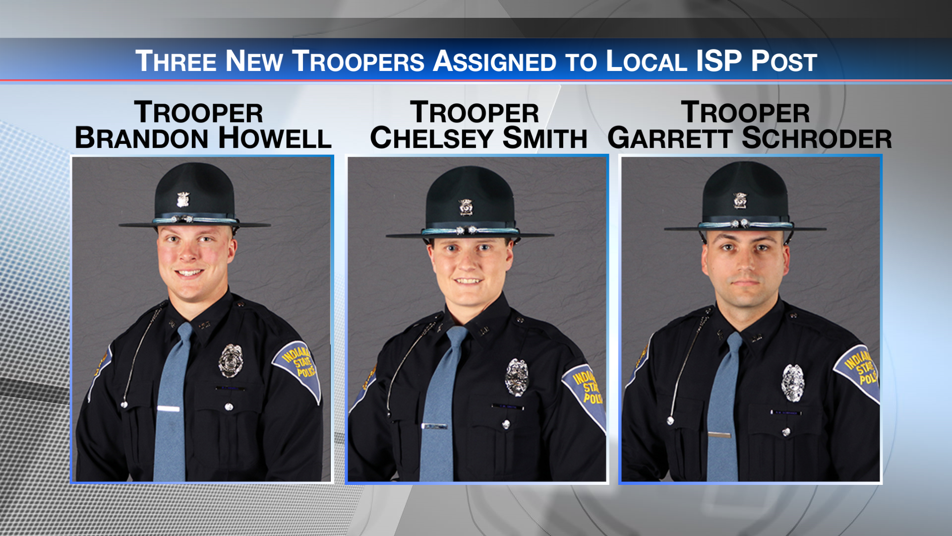 3 New Troopers Assigned To Local ISP Post | News | Wlfi.com