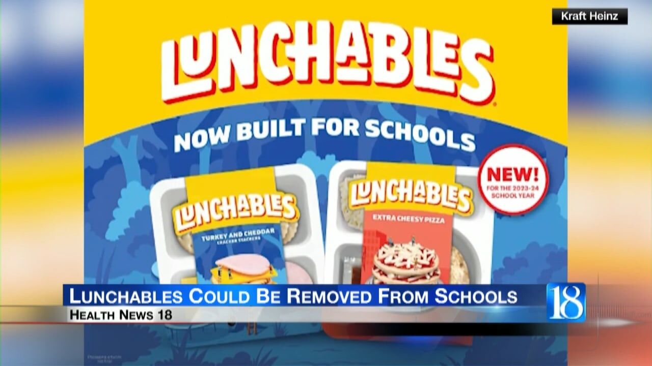 Health News 18: Lunchables Could Be Removed From Schools