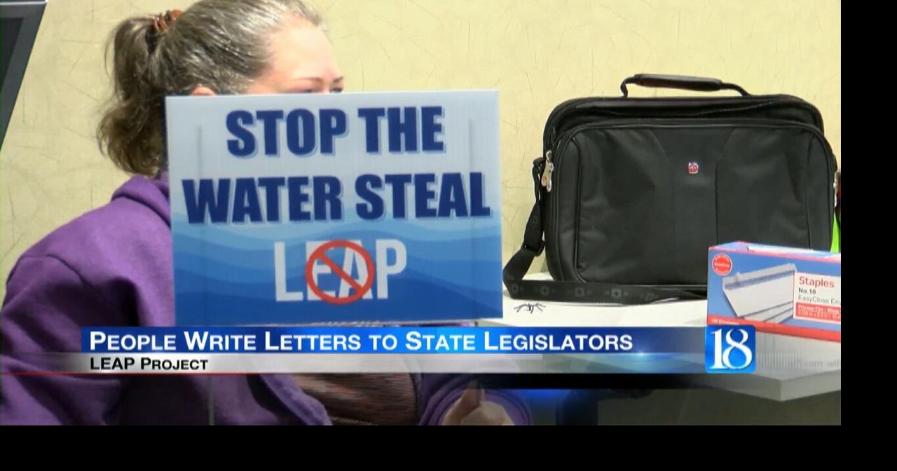 Community members writing letters to state legislators regarding LEAP ...