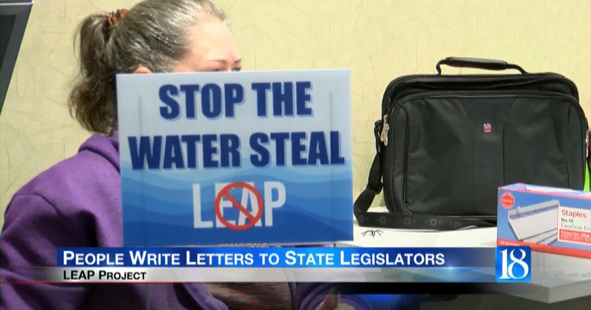 Community members writing letters to state legislators regarding LEAP ...