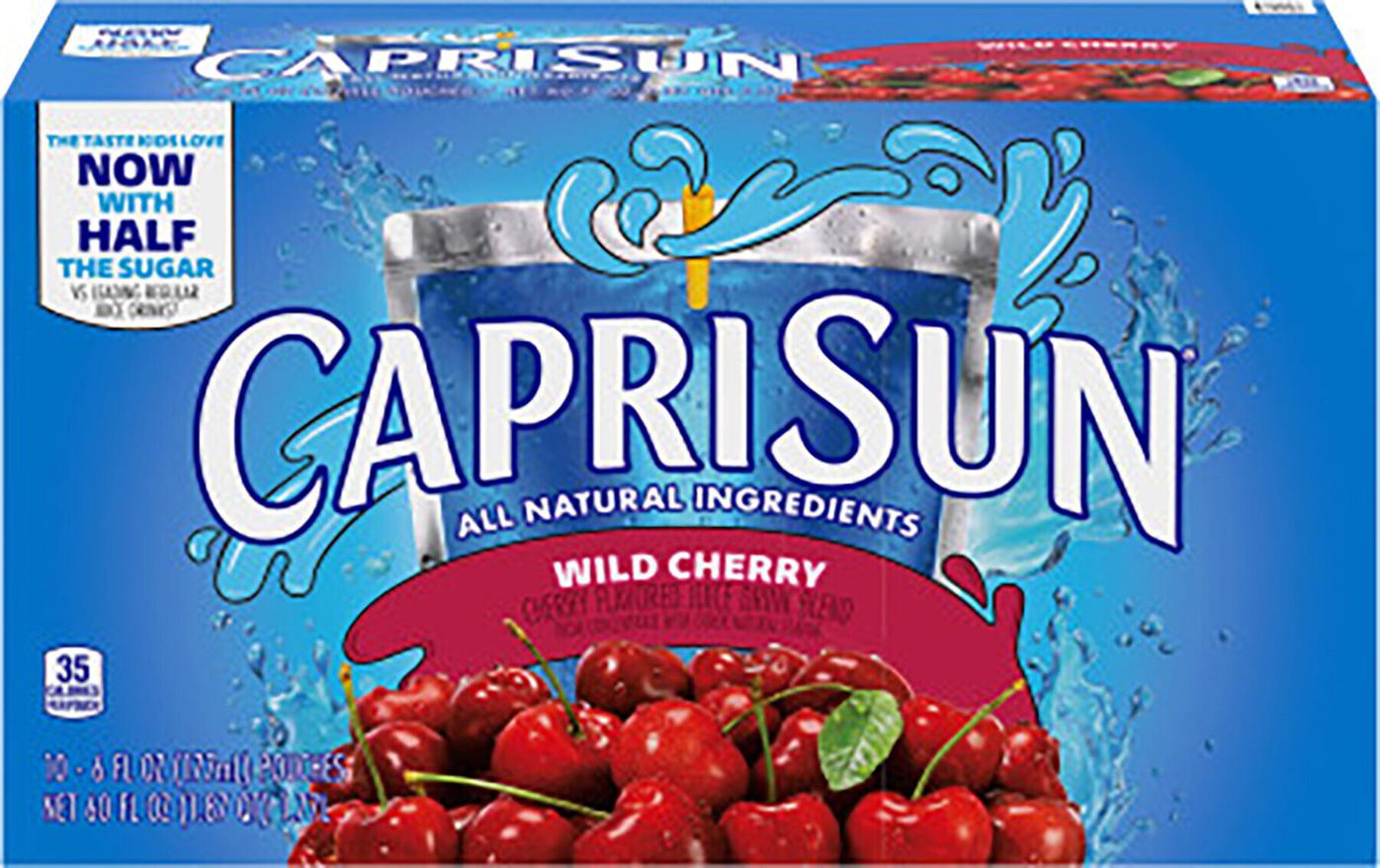 Capri Sun Juice Could Contain Cleaning Solution