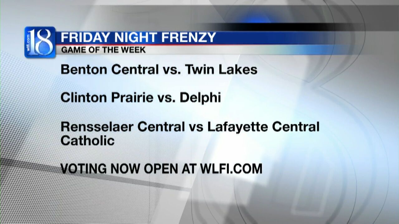 Voting is open for the Friday Night Frenzy Game of the Week