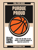 Community invited to 'Paint the Town Gold' as Purdue heads to Final Four