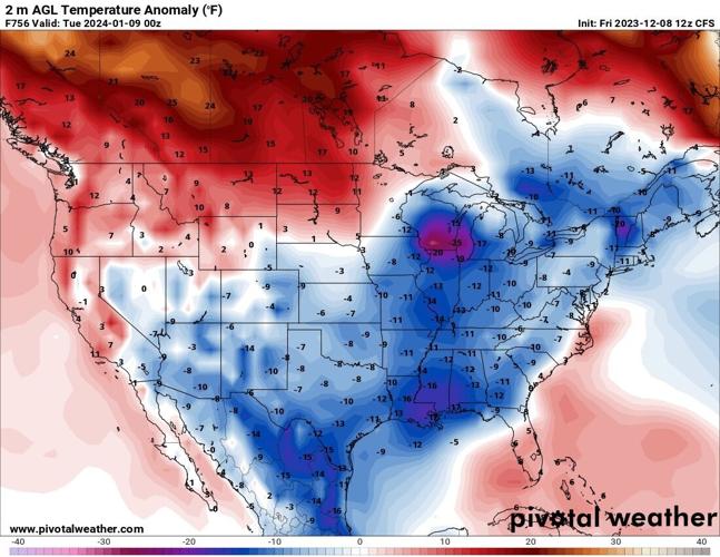 December 8, 6 PM Weather Forecast Update-Overall Mild, Drier Pattern ...