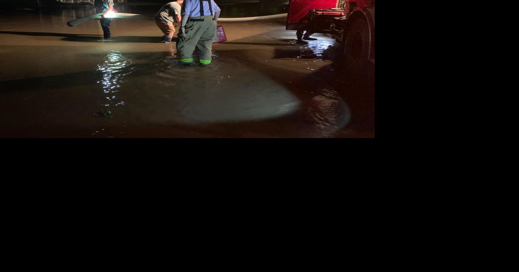 Flood waters close roads, invade homes in Royal Center News