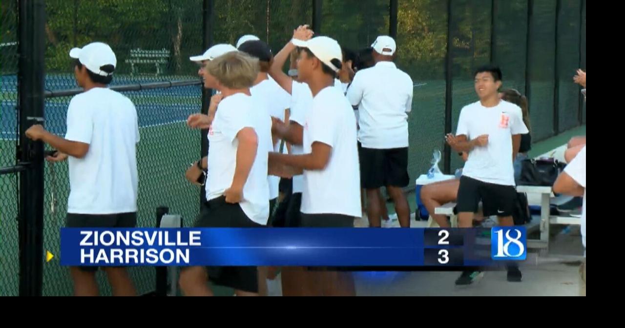 Zionsville vs. Harrison Boys Tennis Highlight Video