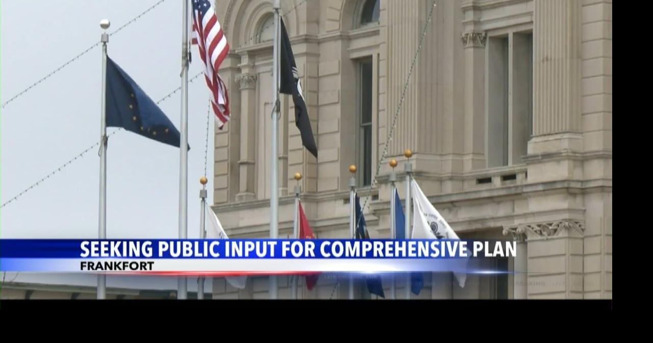 Frankfort residents invited to shape new city plan at public hearing