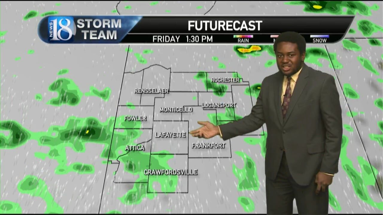 December 21 Thursday 6PM Weather Forecast