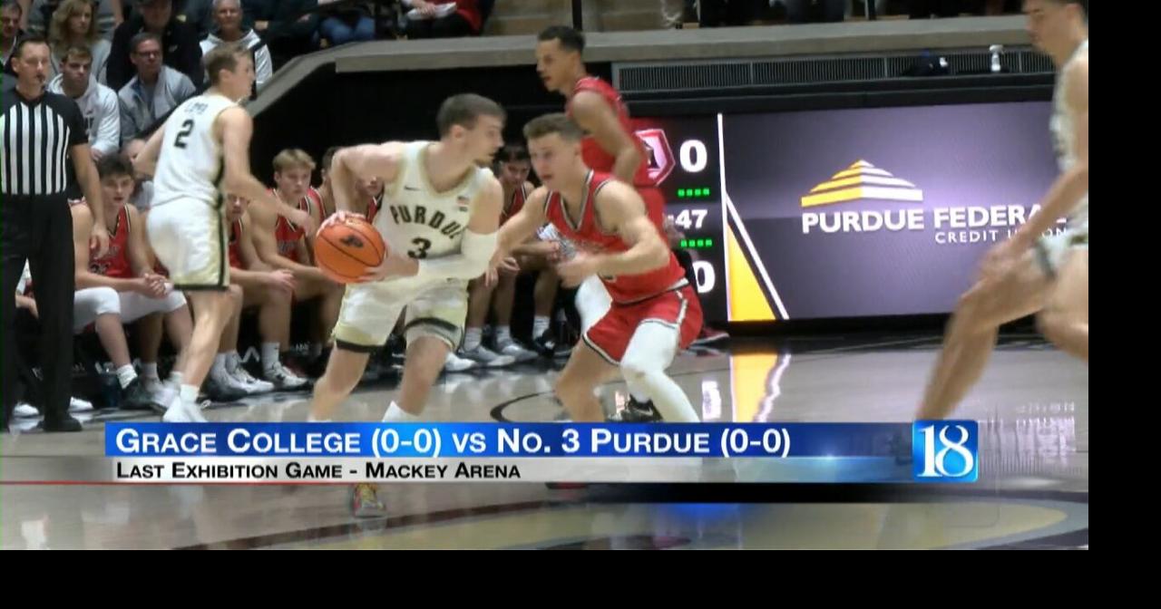Purdue Men's Basketball wins exhibition game against Grace College