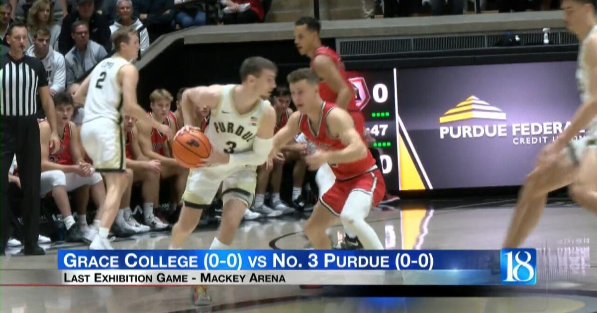 Purdue Men's Basketball wins exhibition game against Grace College