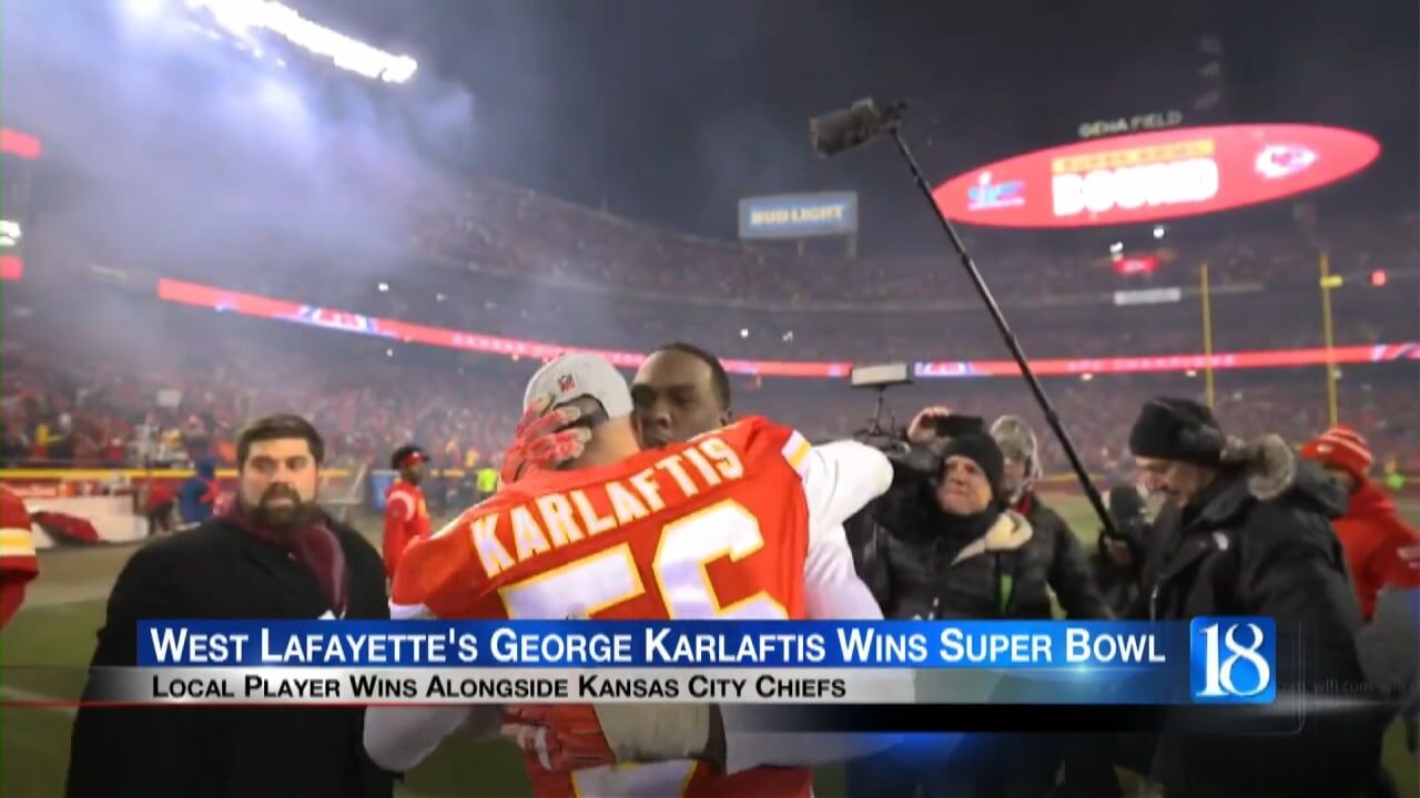 Pro Boiler George Karlaftis Helps Chiefs Win Super Bowl LVII - Purdue  Boilermakers