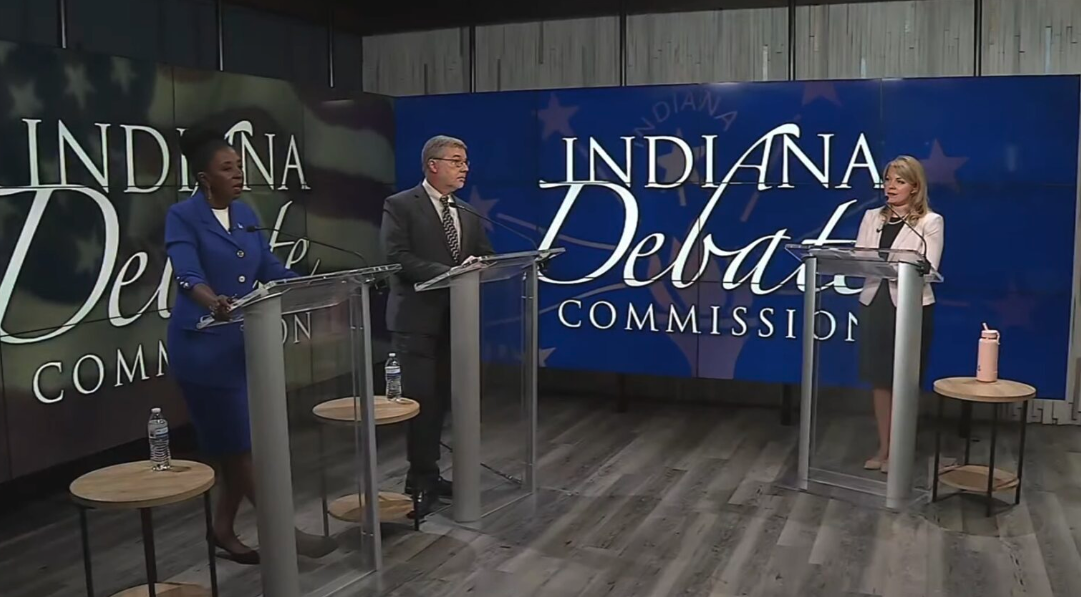 Two Of Indiana’s Three U.S. Senate Candidates Take Debate Stage — Sans ...