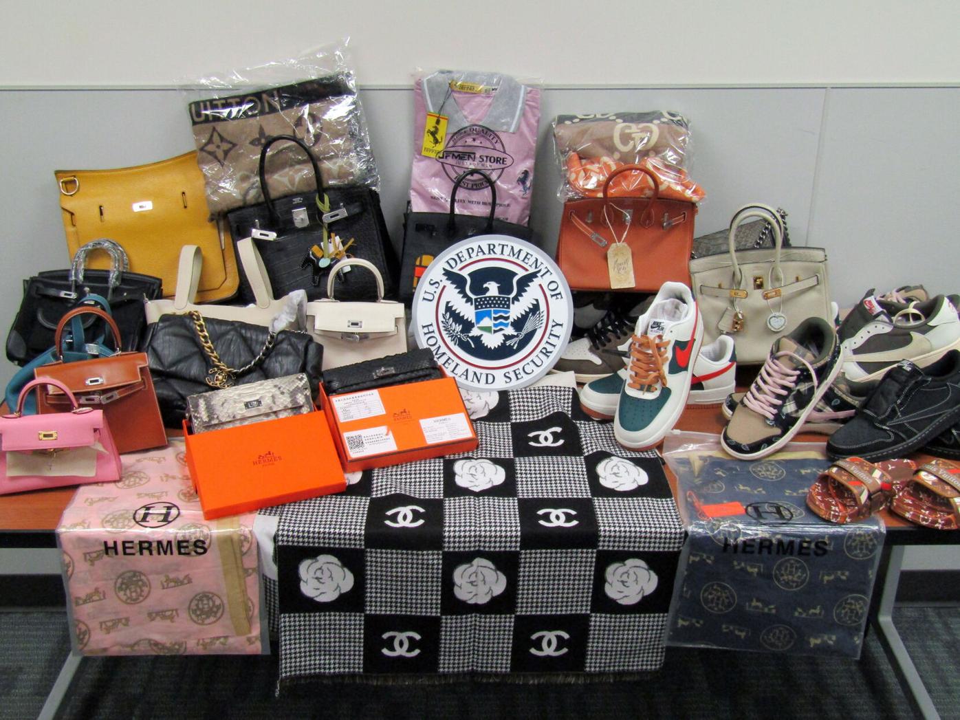 More than 500 fake pairs of Gucci and Chanel earrings seized in