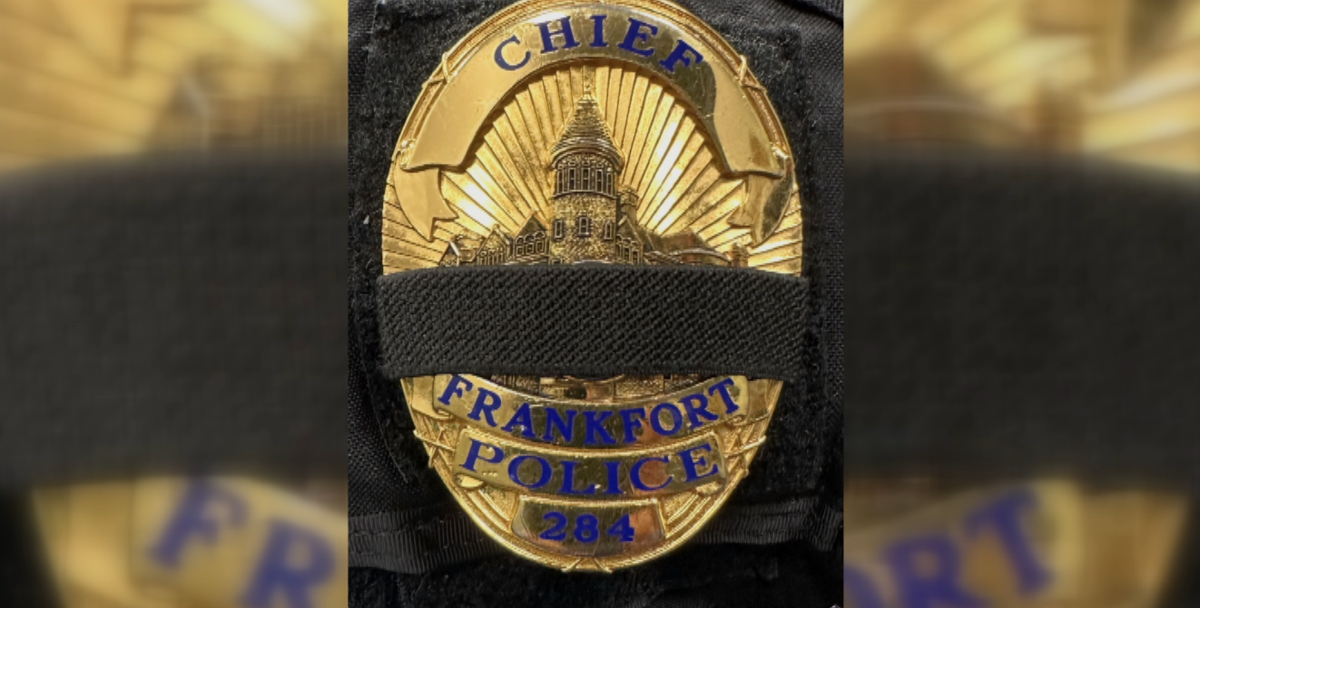 Frankfort Police Department among many to pay tribute to fallen officer