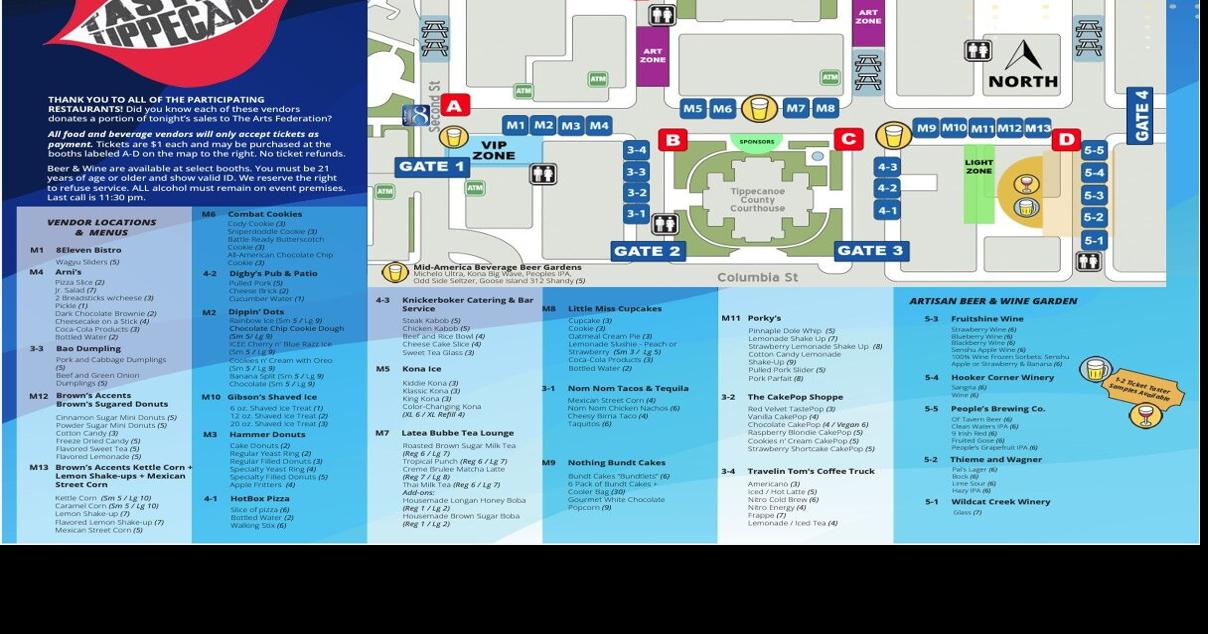 Taking a deeper dive into the Taste of Tippecanoe Map Guide News