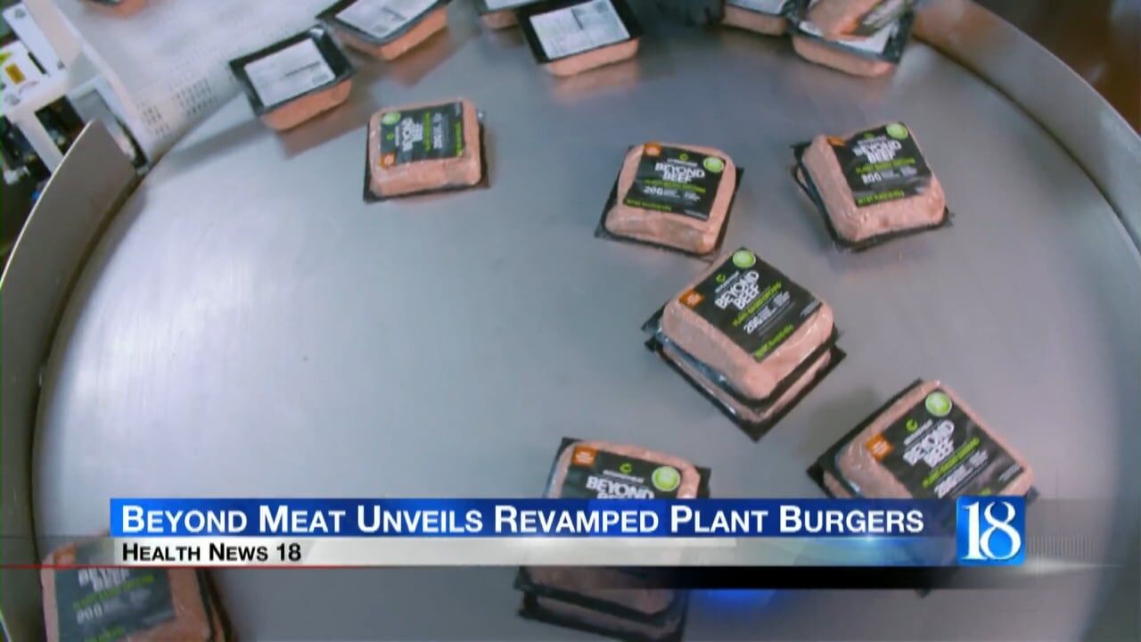 Health News 18: Beyond meat unveils revamped plant burgers, Video