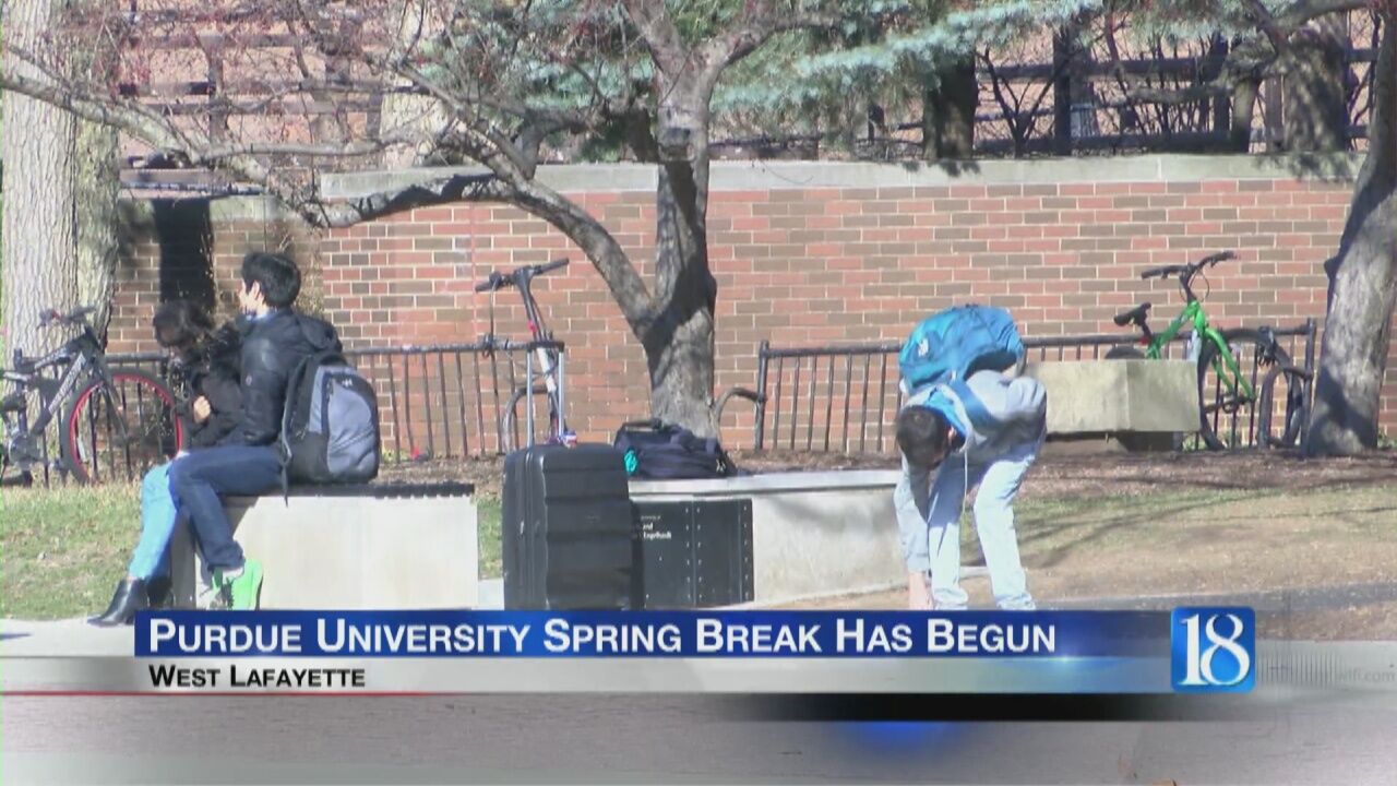 Why Some Are Staying On Purdue Campus As Break Begins | Video | Wlfi.com