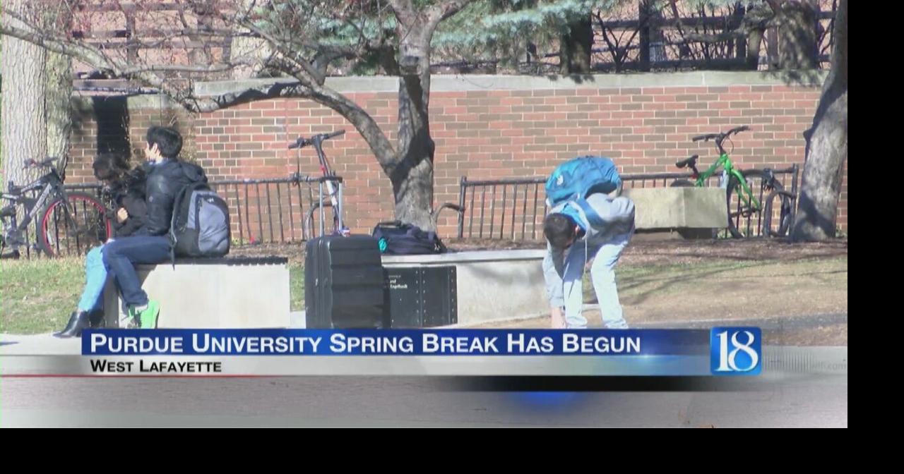 Why some are staying on Purdue campus as break begins Video