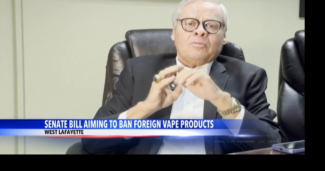 Indiana Lawmakers Advance Bill to Ban Foreign Vape Products, Targeting China