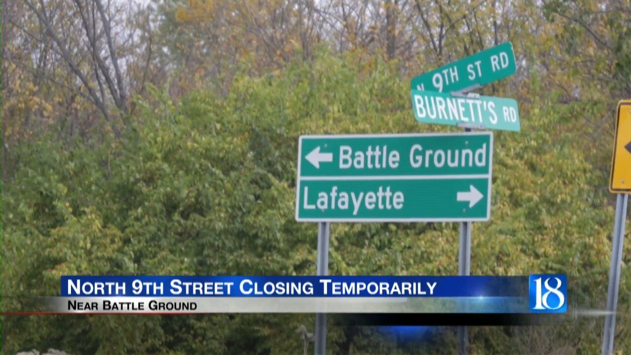 INDOT announces 9th Street road closure