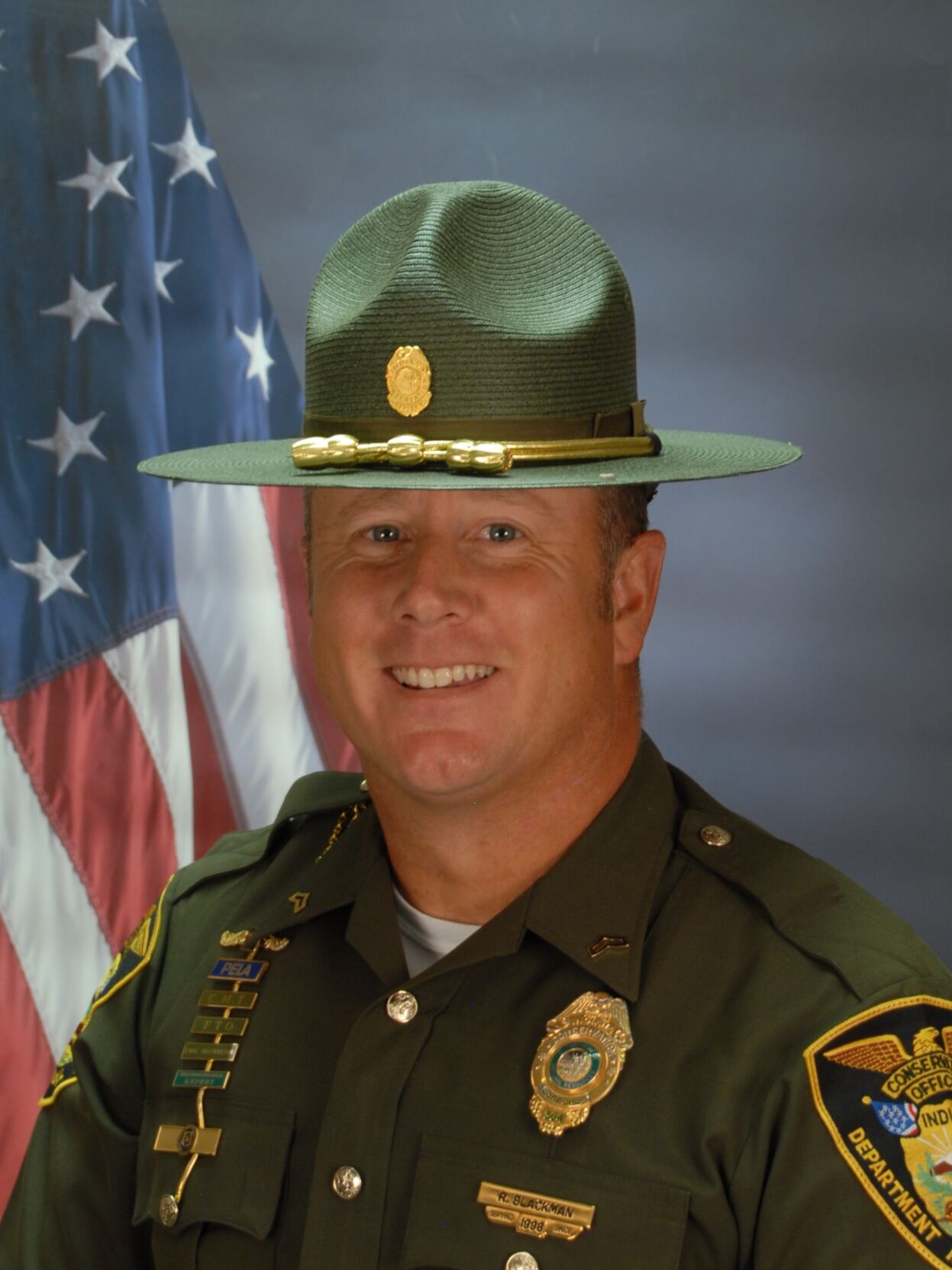 Indiana Conservation Officer Ryan Blackman named 2025 District 3 Officer of  the Year. | News | wlfi.com