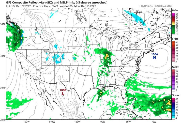 December 7, 6 PM Weather Forecast Update-Forecasting & Analysis with ...