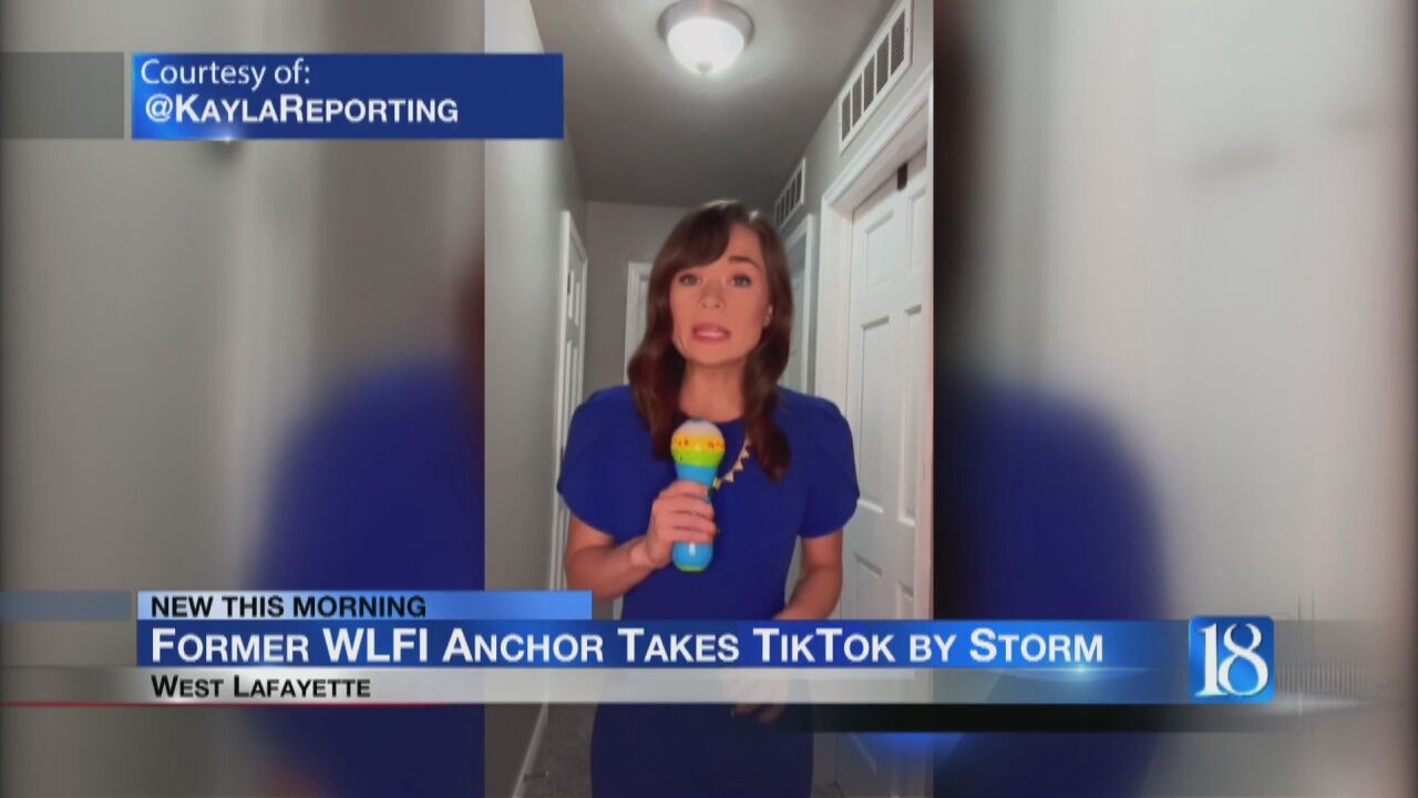 Former WLFI News anchor goes viral on TikTok