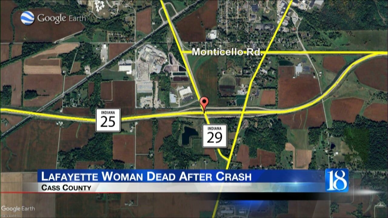 Lafayette Woman Dead After Crash | Video | Wlfi.com