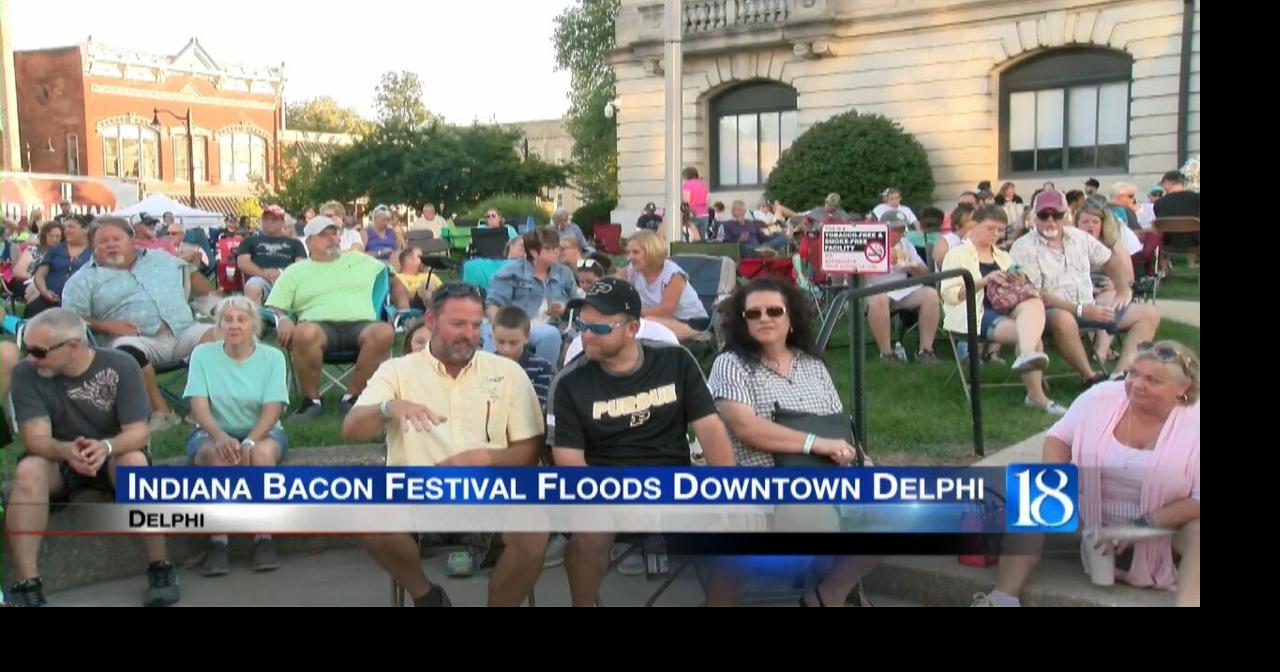 Indiana Bacon Festival floods downtown Delphi Community