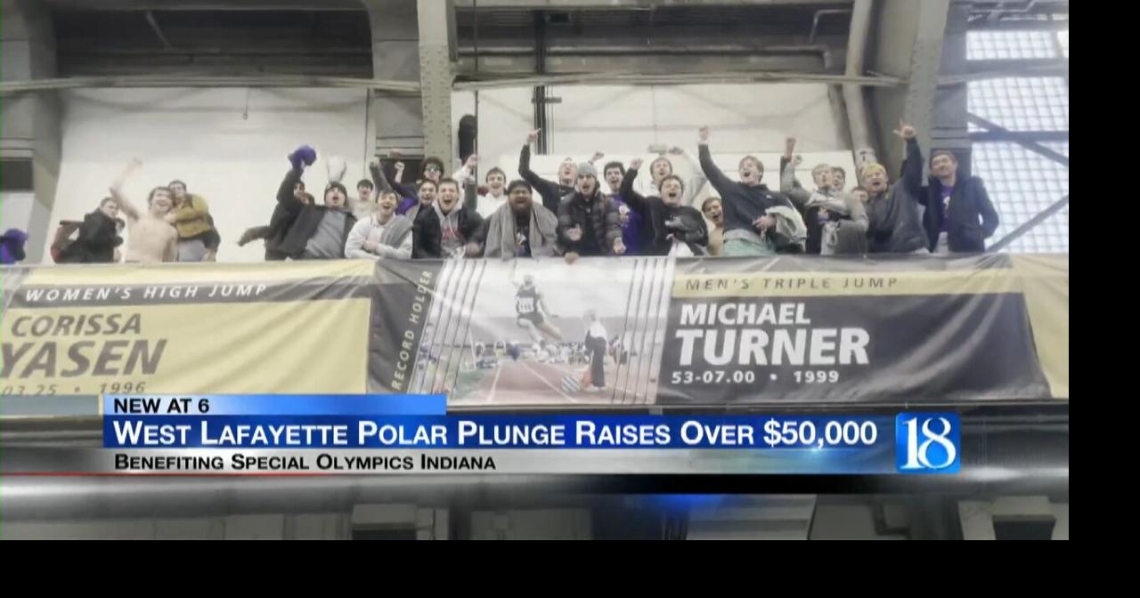 Polar Plunge raises over 50,000 for Special Olympics Indiana Video