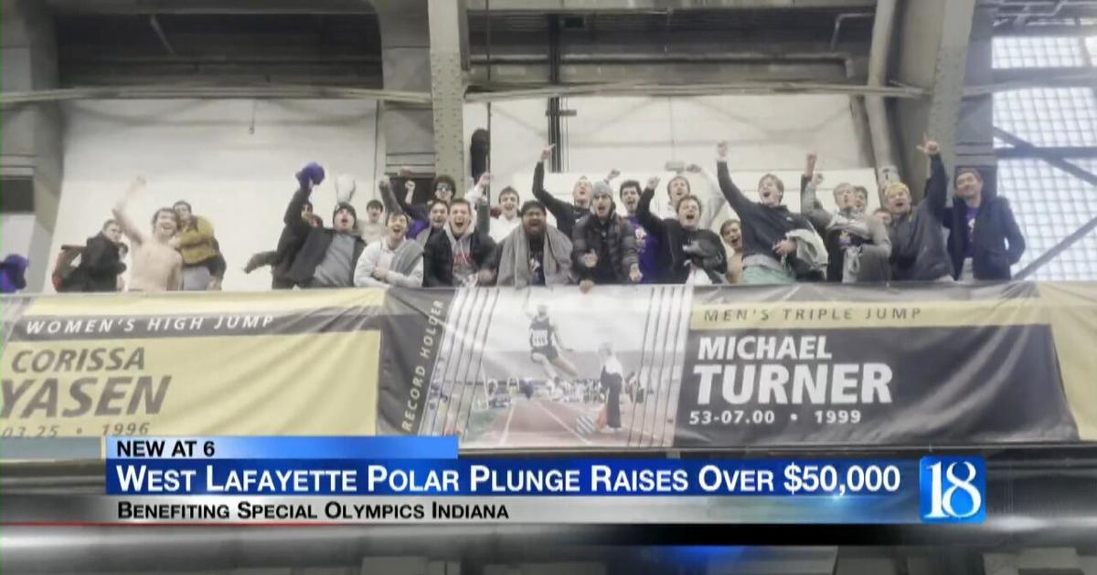 Polar Plunge raises over 50,000 for Special Olympics Indiana Video