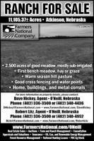 RANCH FOR SALE 11,105.37± Acres
