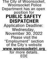 The City of Woonsocket, Woonsocket Police