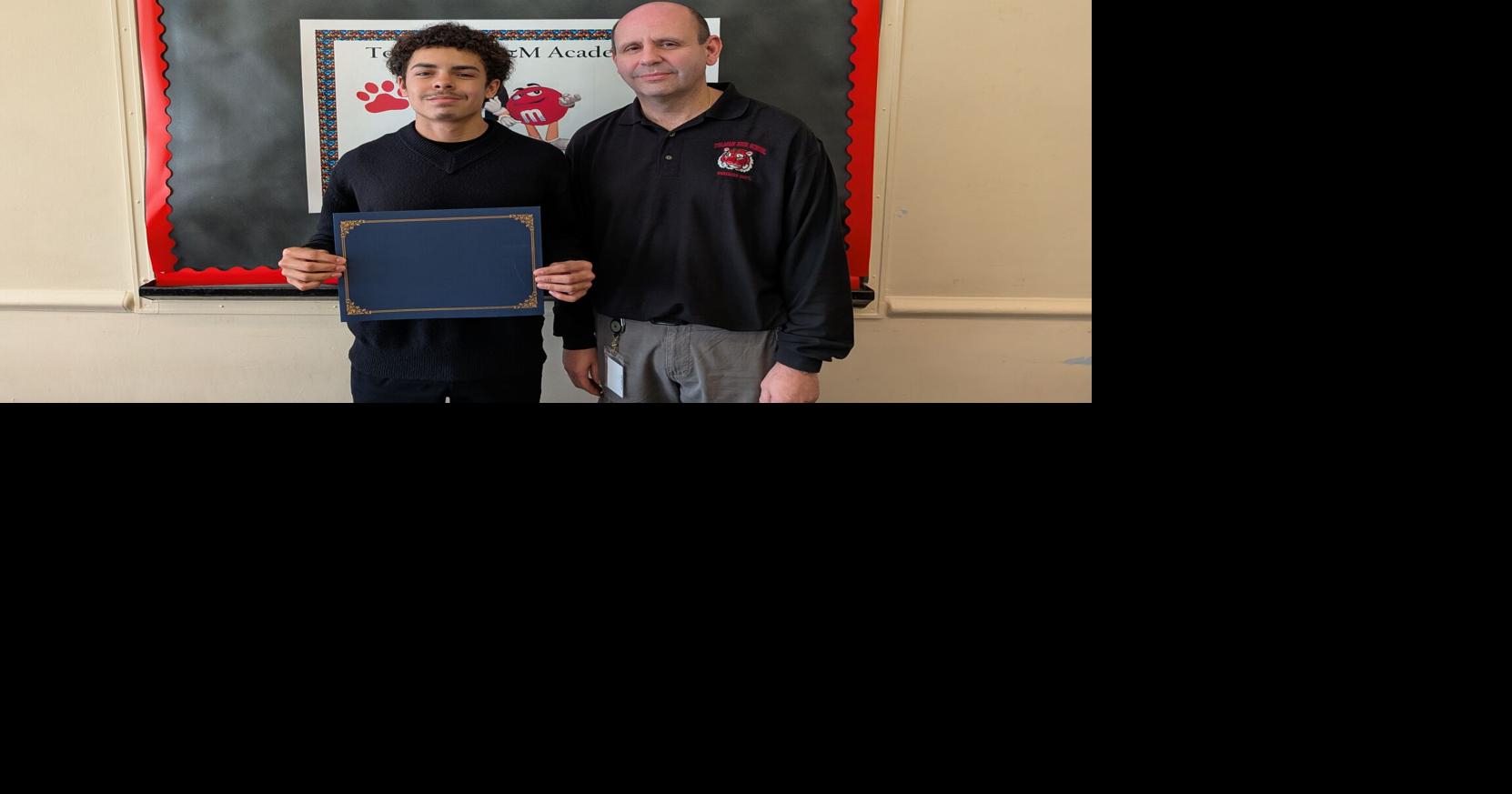 Tolman’s Santiago wins Financial Trivia Challenge title