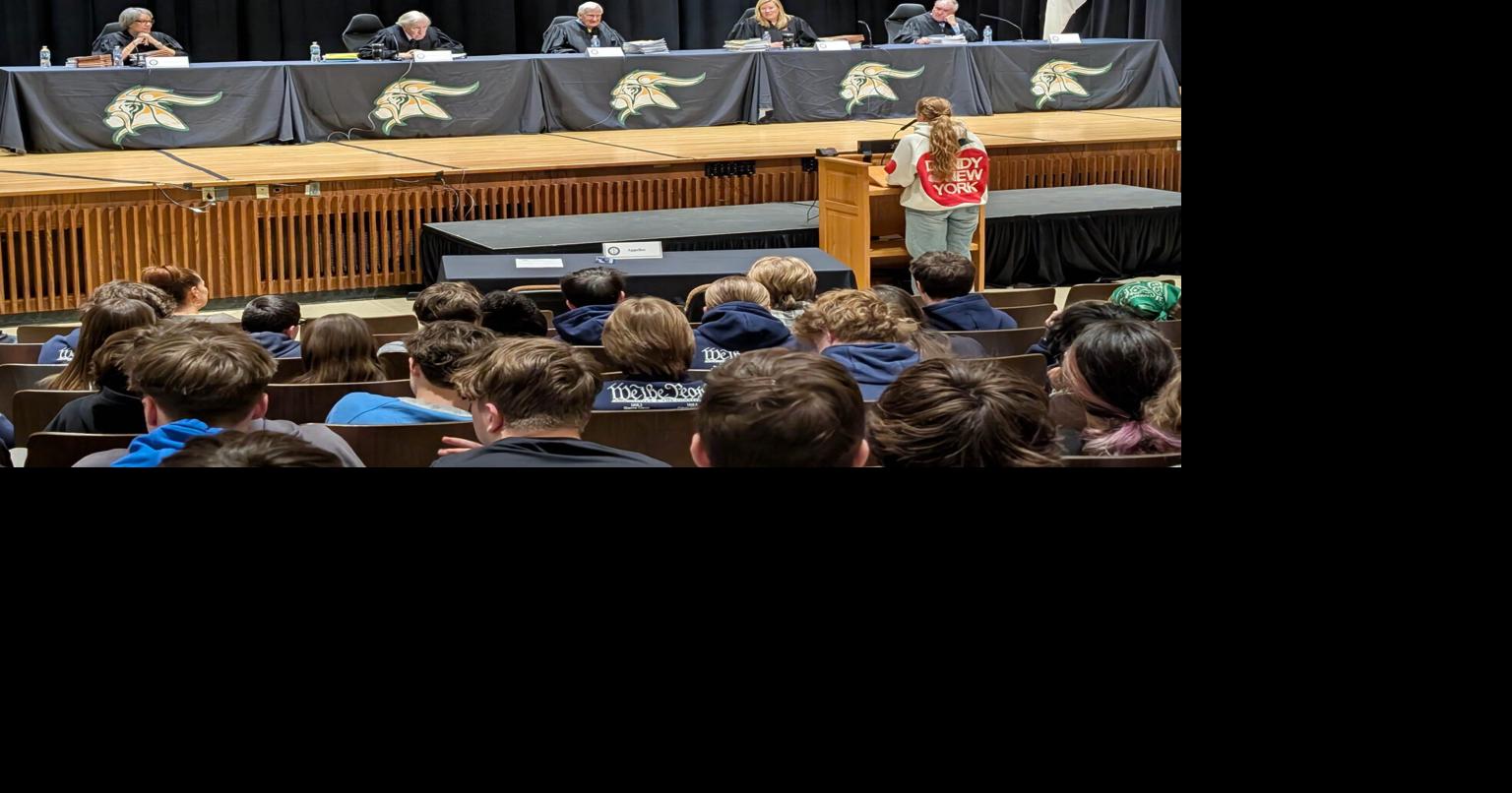 RI Supreme Court hears oral arguments at North Smithfield High School