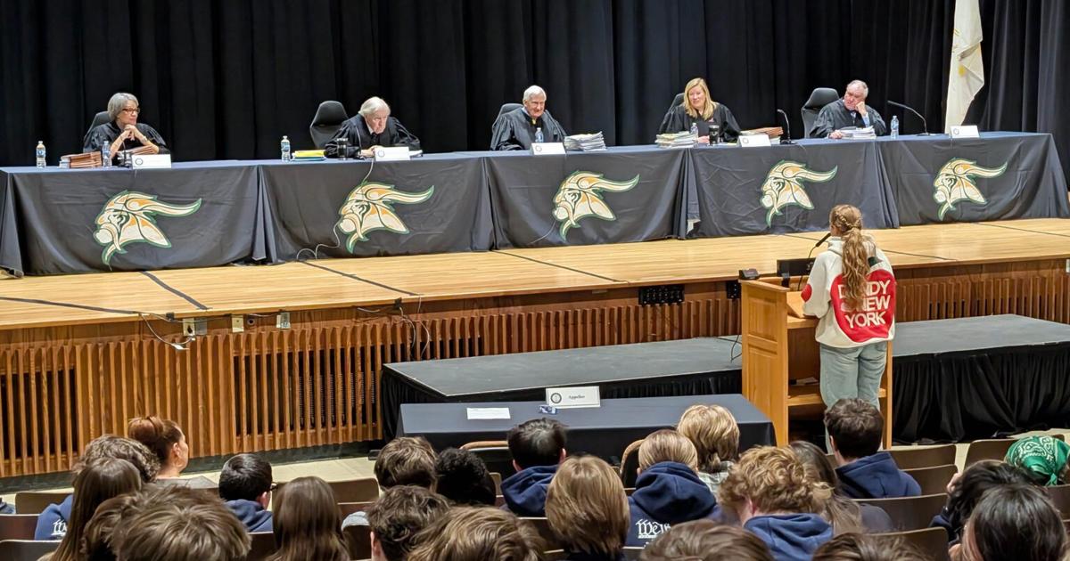 RI Supreme Court hears oral arguments at North Smithfield High School
