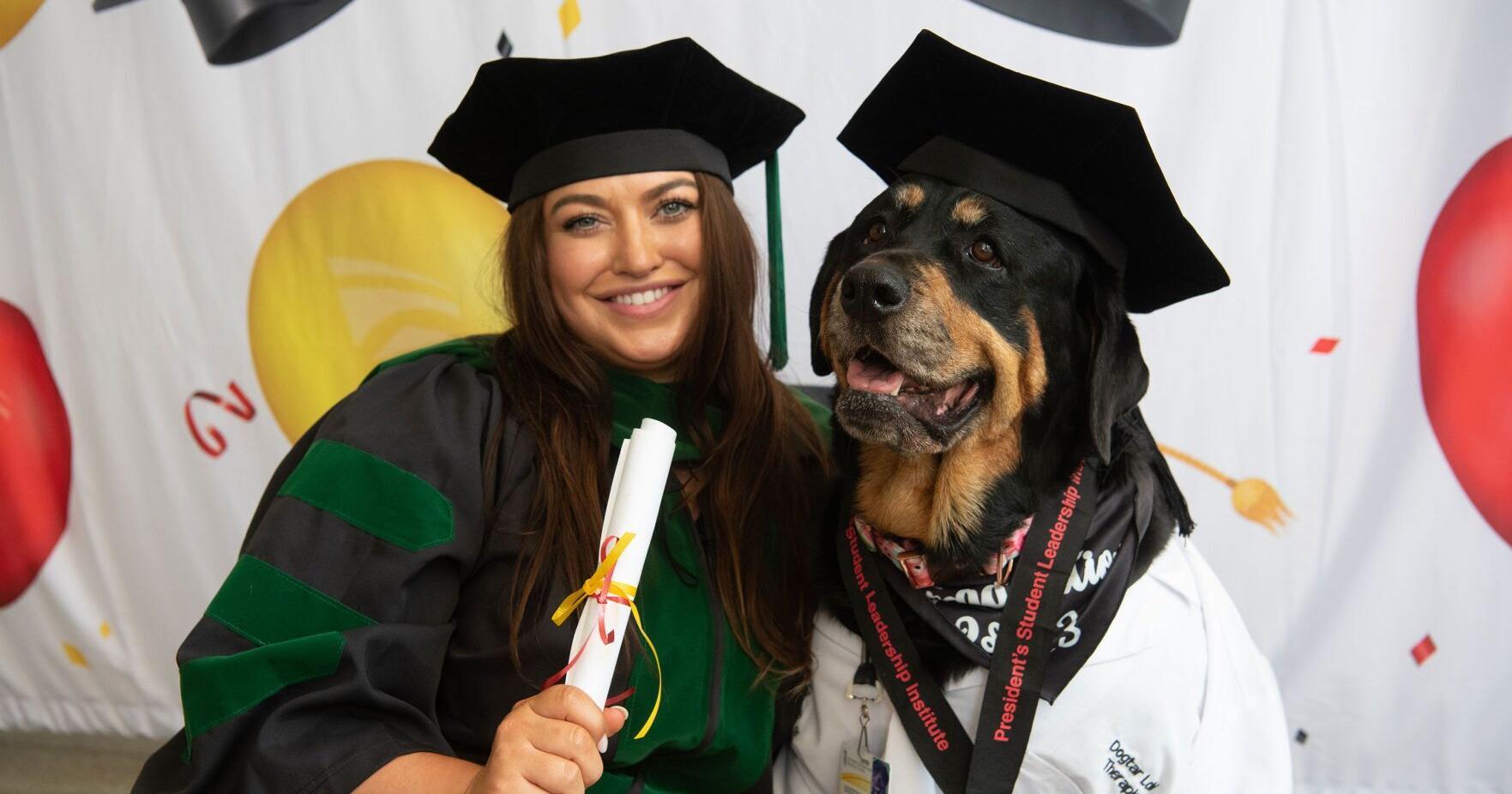 Dedicated service and therapy dogs receive honorary 'dogtorate' degrees from the University of Maryland, Baltimore | <span class="tnt-section-tag no-link">News</span> - Vimarsana News